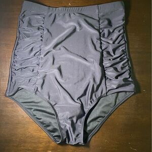 Coral Reef Tummy Tuck High Waisted Swimwear Bikini Bottoms Medium